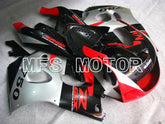 Suzuki GSXR750 1996-1999 ABS Fairing - Factory Style - Black Red Silver - MFS6899